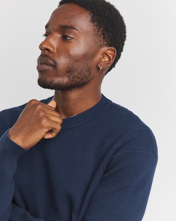 Navy Soft Touch Crew Neck Jumper