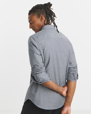 Stripe Oxford Shirt Long