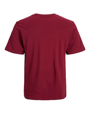 Jack & Jones York Logo T-Shirt - Red