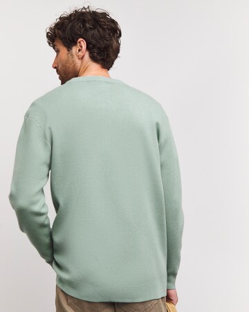 Sage Soft Touch Crew Neck Jumper