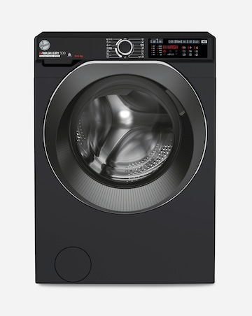 Hoover H-Wash & Dry 500 HD 496AMBCB/1-80 9+6Kg, 1400rpm Washer Dryer - Black