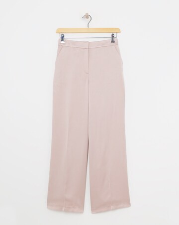 Satin Wide Leg Trousers