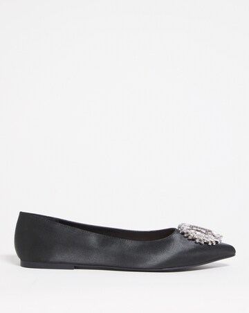 Joanna Hope Embellished Detail Ballerina Extra Wide EEE Fit