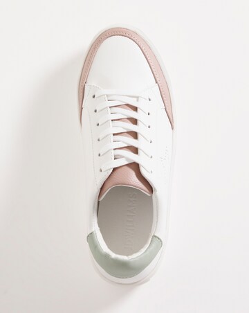 Lace Trainer with Star Detail - Wide Fit (E)