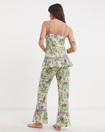 Joe Browns Garden Craft Cami Pyjama Set Floral Print