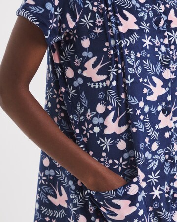 Fleece Button Through Nightie