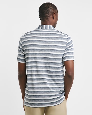 adidas Golf Two-Color Stripe Polo Shirt