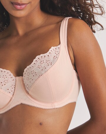 Pretty Secrets (2 Pack) New Jane Full Cup Wired Bras (D-K) Blush/White
