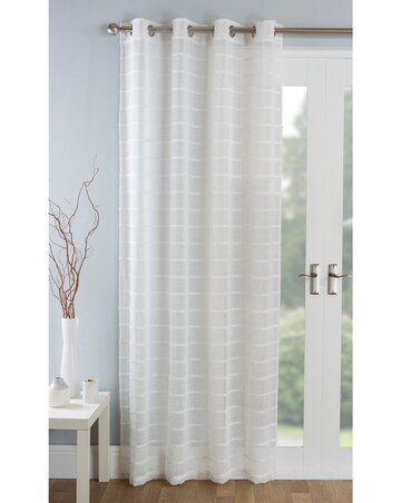 Antigua Linen-look Eyelet Voile