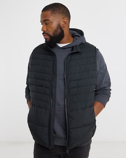 Jack &amp; Jones State Packable Puffer Gilet - Black
