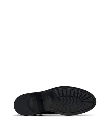 Clarks Aldwin Cap Boots - Black