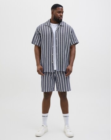 Jack & Jones Coba Stripe Short - Blue