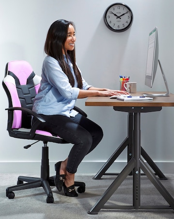 X Rocker Saturn Junior Gaming Chair - Pink