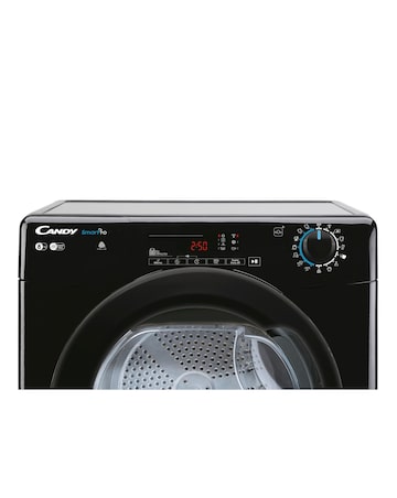 Candy CSOEC8TBGB-80 8kg Condenser Tumble Dryer Black + Install