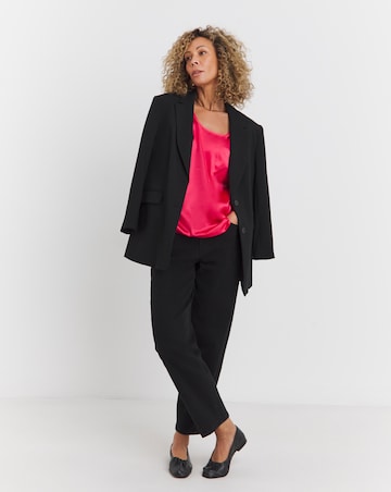 Pink Satin Vest