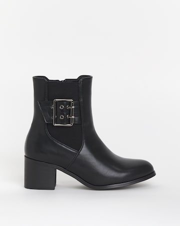Cushion Walk Block Heel Boot EEE Fit