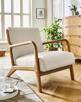 Fletcher Wooden Armchair