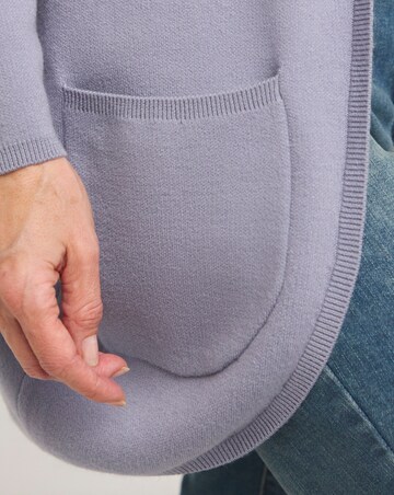 Julipa Longline Pocket Cocoon Cardigan