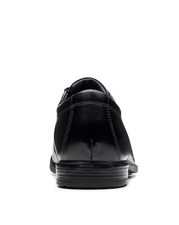 Clarks Howard Cap Shoes - Black
