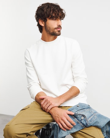 Textured Long Sleeve T-Shirt Long