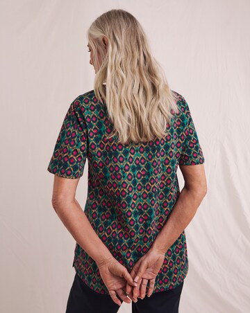 Julipa V Neck Printed T-Shirt