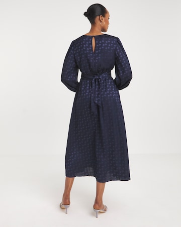 Joanna Hope Jacquard Spot Maxi Dress