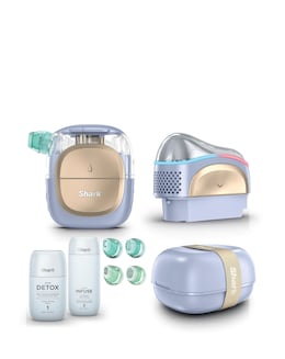 Shark Facialpro Glow + Depuffi At Home Facial - Spa Purple