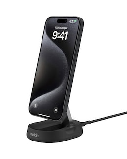 Belkin BoostCharge Pro Qi2 Convertible Wireless Charging Stand - Black