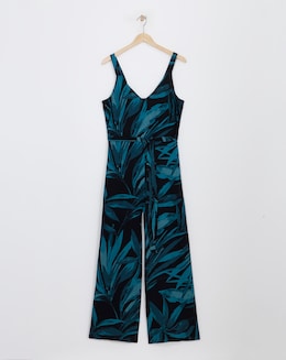 Wide Leg Strappy Jumpsuit