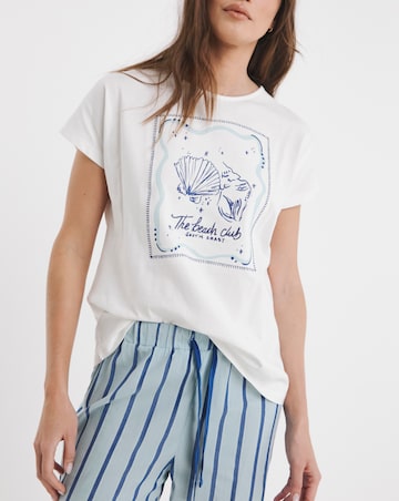 Beach Club Stripe Pant Pyjama Set