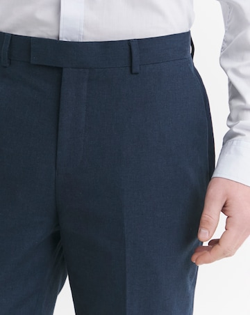Regular Fit Linen Blend Trouser