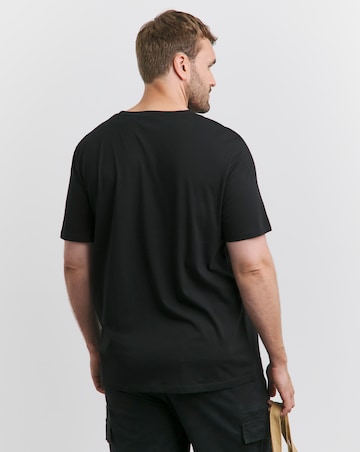 Jack & Jones Short Sleeve Logo T-Shirt - Black