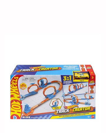 Hot Wheels Track Creator- Triple Loop Frenzy Kit