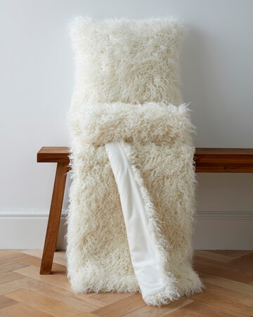 Mongolian Faux Fur Throw