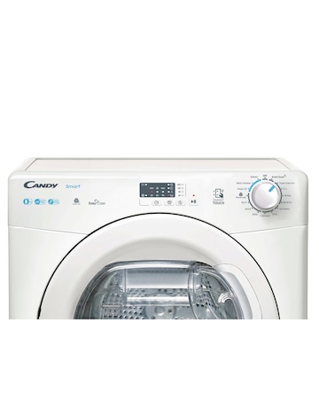 Candy Smart CSEH8A2LE 8kg Heat Pump Tumble Dryer White + Install