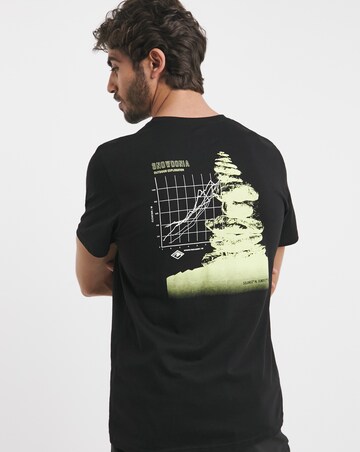 Snowdonia Mens Back Graphic T-Shirt