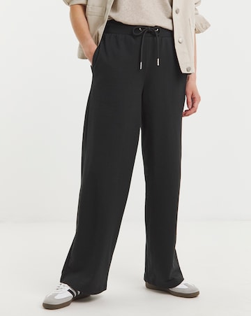 Black Wide Leg Jogger