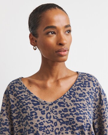 Soft Touch V-Neck Longline Top