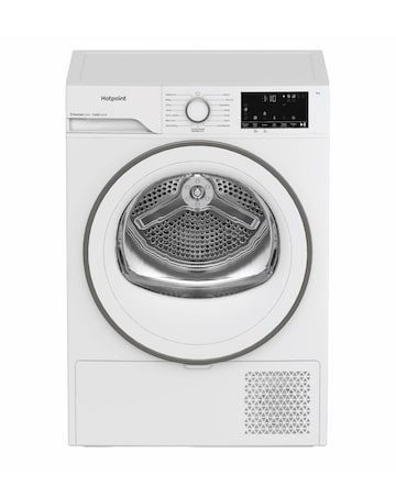 Hotpoint FabicCare C HSD 82M WW UK 8kg Heat Pump Tumble Dryer - White