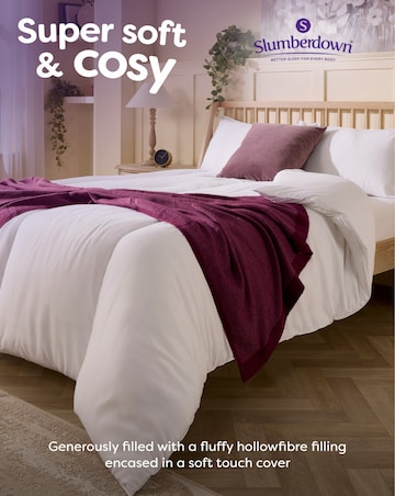 Slumberdown Feels Like Down 10.5 Tog Duvet