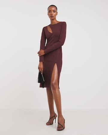 Marilyn Scuba Cut Out Dress