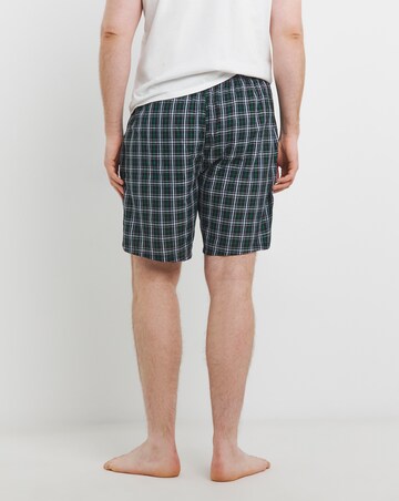 2 Pack Check Cotton Pyjama Shorts