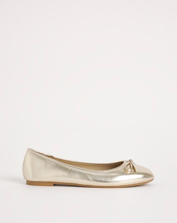 Selena Classic Flat Ballerina Shoes Wide E Fit