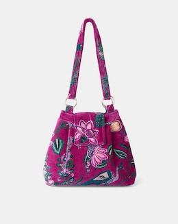 Joe Browns In Paradise Velvet Bag