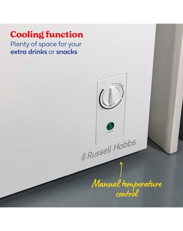 Russell Hobbs RH99CF0E1W 99 Litre Chest Freezer - White