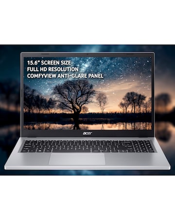 Acer Aspire 3 Laptop - 15.6in FHD AMD Ryzen 3 8GB 256GB