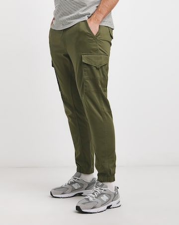 Jack & Jones Paul Flake Cargo Trouser - Green