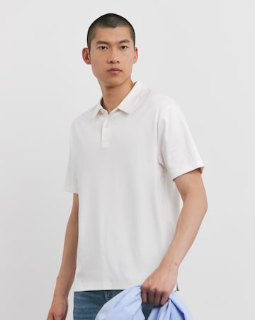 Relaxed Fit Interlock Polo Reg