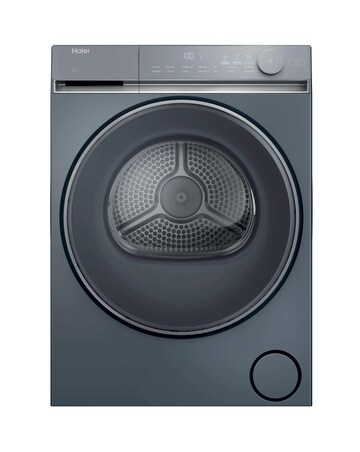Haier X7HD100C367GU1UK WiFi 10kg Heat Pump Tumble Dry Graphite Install