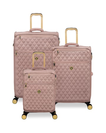 IT Luggage Glimmering 3pc Suitcase Set